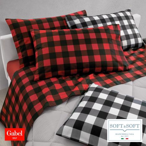 Lenzuola una piazza e mezza Gabel Caleffi Soft&Soft vendita  set di lenzuola da una piazza e mezza