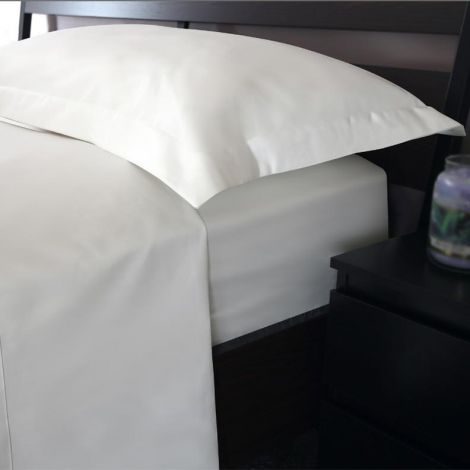 federa da cuscino da letto a 3 volani in tessuto percalle bianco, liscia e confortevole, elegante