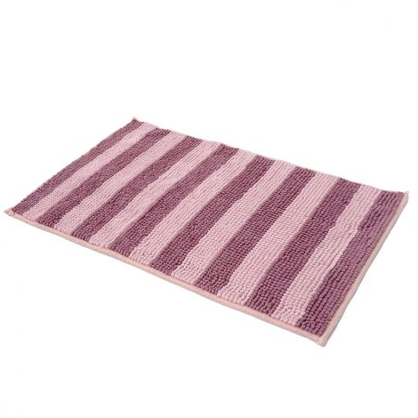 PORTISCO tappeto bagno cm 50x80 fondo antiscivolo-Rosa