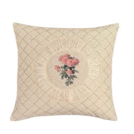 Vendita online LIBERTY Fodera Cuscino cm 45x45 con applicazioni provenzale  chabby Rosa 7 615994