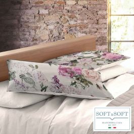 Lenzuola in flanella per letto matrimoniale Made in Italy, Soft&Soft