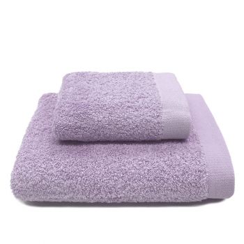 STAR 600 set of 2 face and guest towels 600 gr/m²-Malva